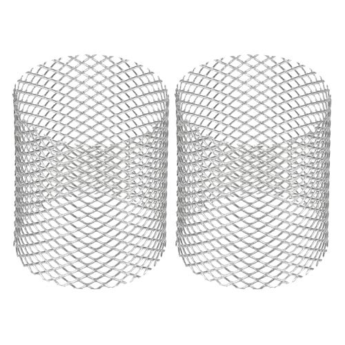 Image of PATIKIL 2 Pcs 28mm OD Strainer Mesh, 30mm H Screen Y Shaped Strainer Filter Valve Mesh Screen 304 Stainless Steel Strainer Mesh for Debris Pump Water Oil Separation