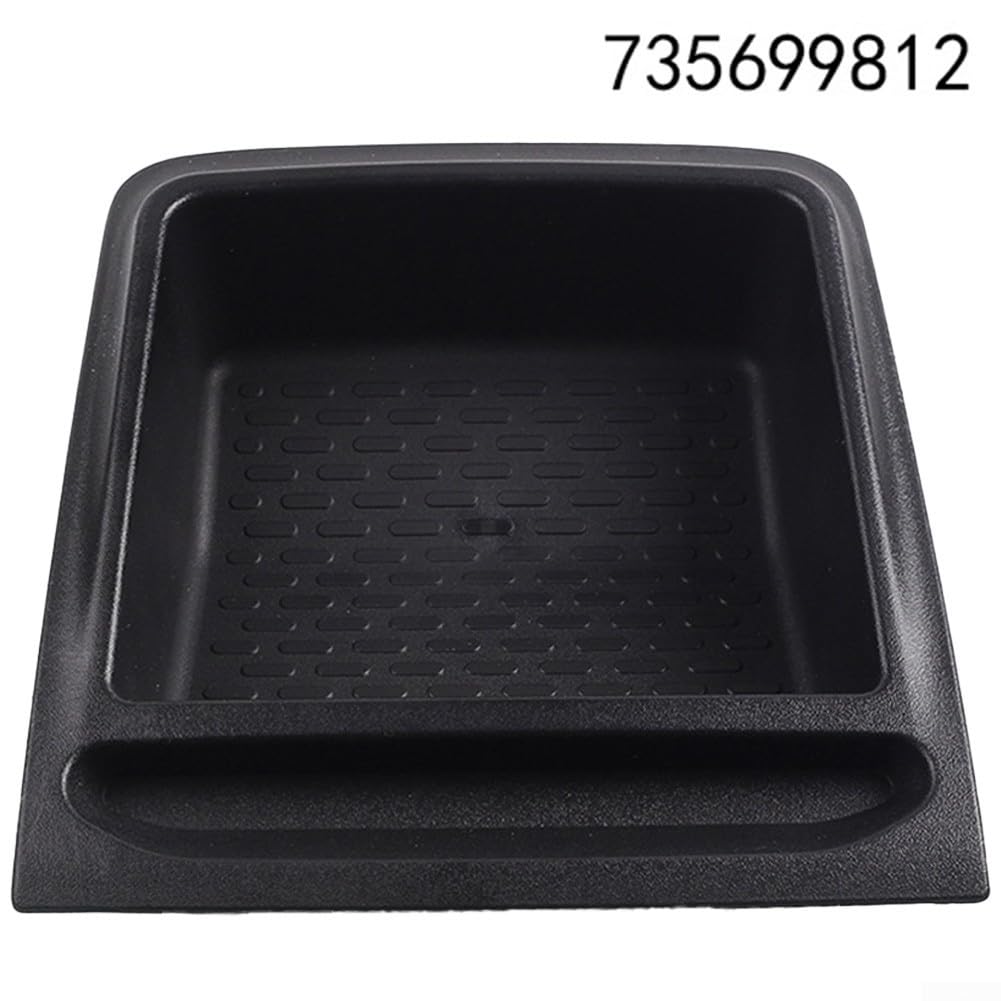 Besttoolifes Auto Center Aufbewahrungsbox Armaturenbrett Tablett für Fiat Ducato für Boxer für Relais ab 2014 ABS schwarz Innenraum Organizer 735699812 Einfache Installation
