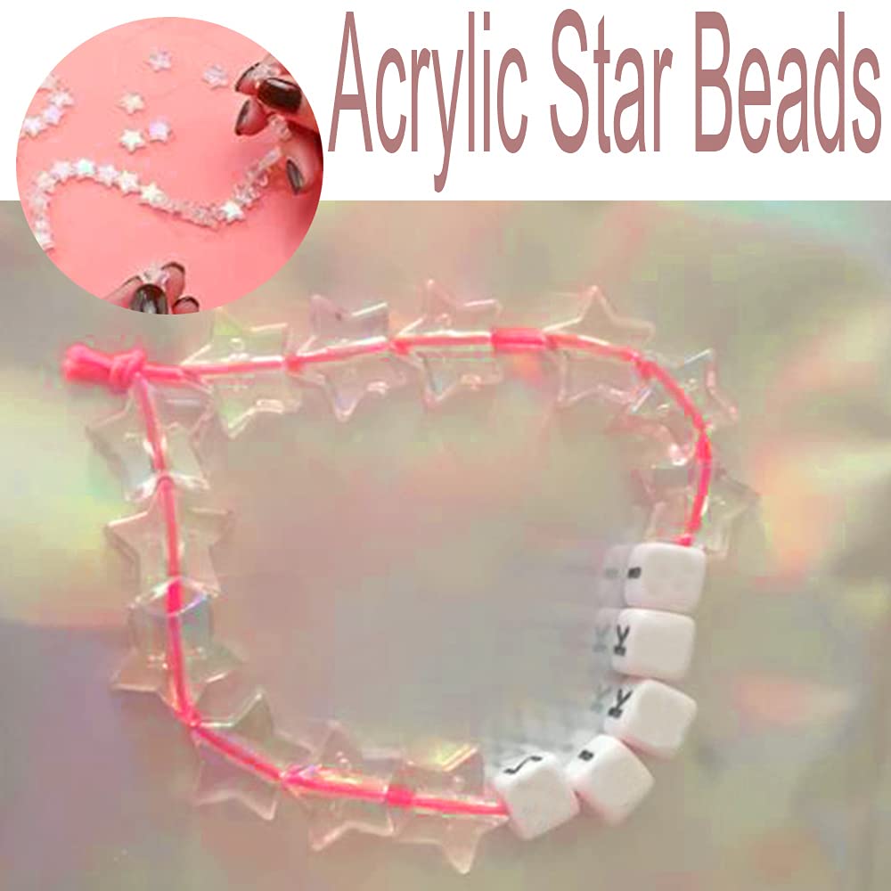 HhBdy 600 stuks sterrenkralen, sterren voor armbanden, kralen voor HhBdy 600 stuks sterrenkralen, sterren voor armbanden, kralen voor