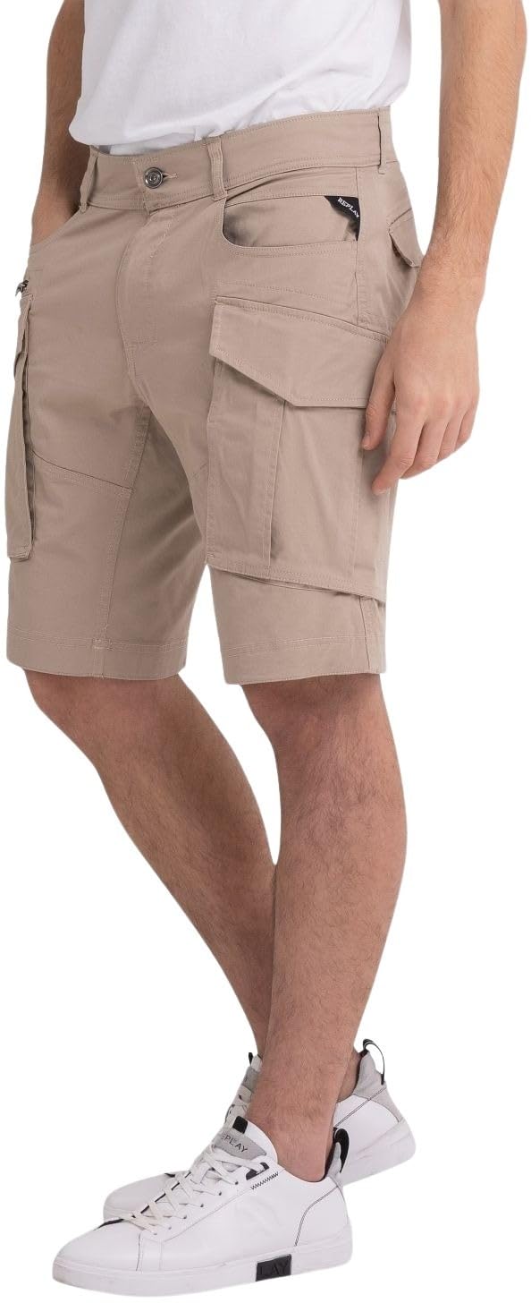 REPLAY Pantalones Cortos Joe - Pantalones Cortos Hombre