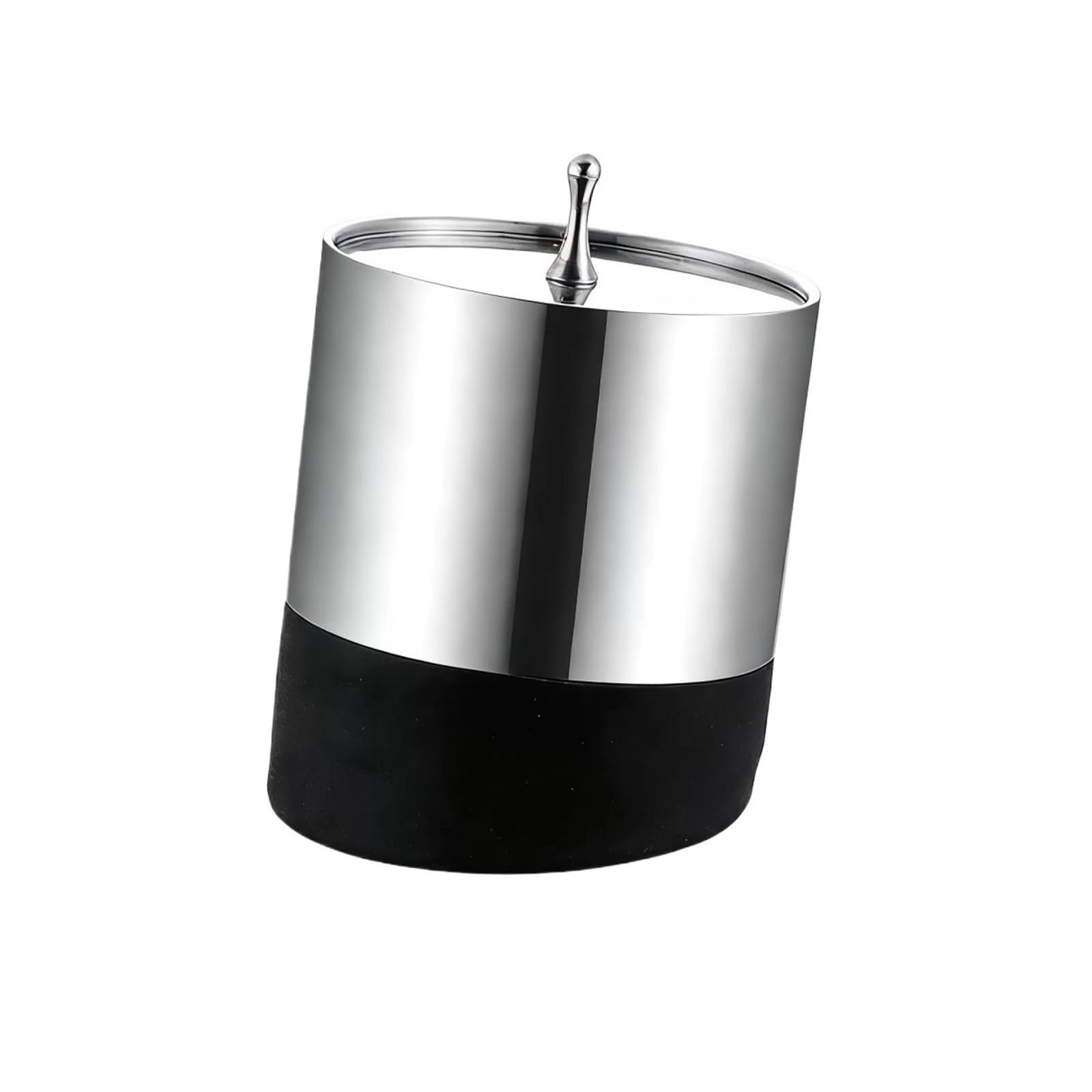 WANGHAI-666 Ice Buckets Double Layered Beveled Edge Ice Bucket with Tongs