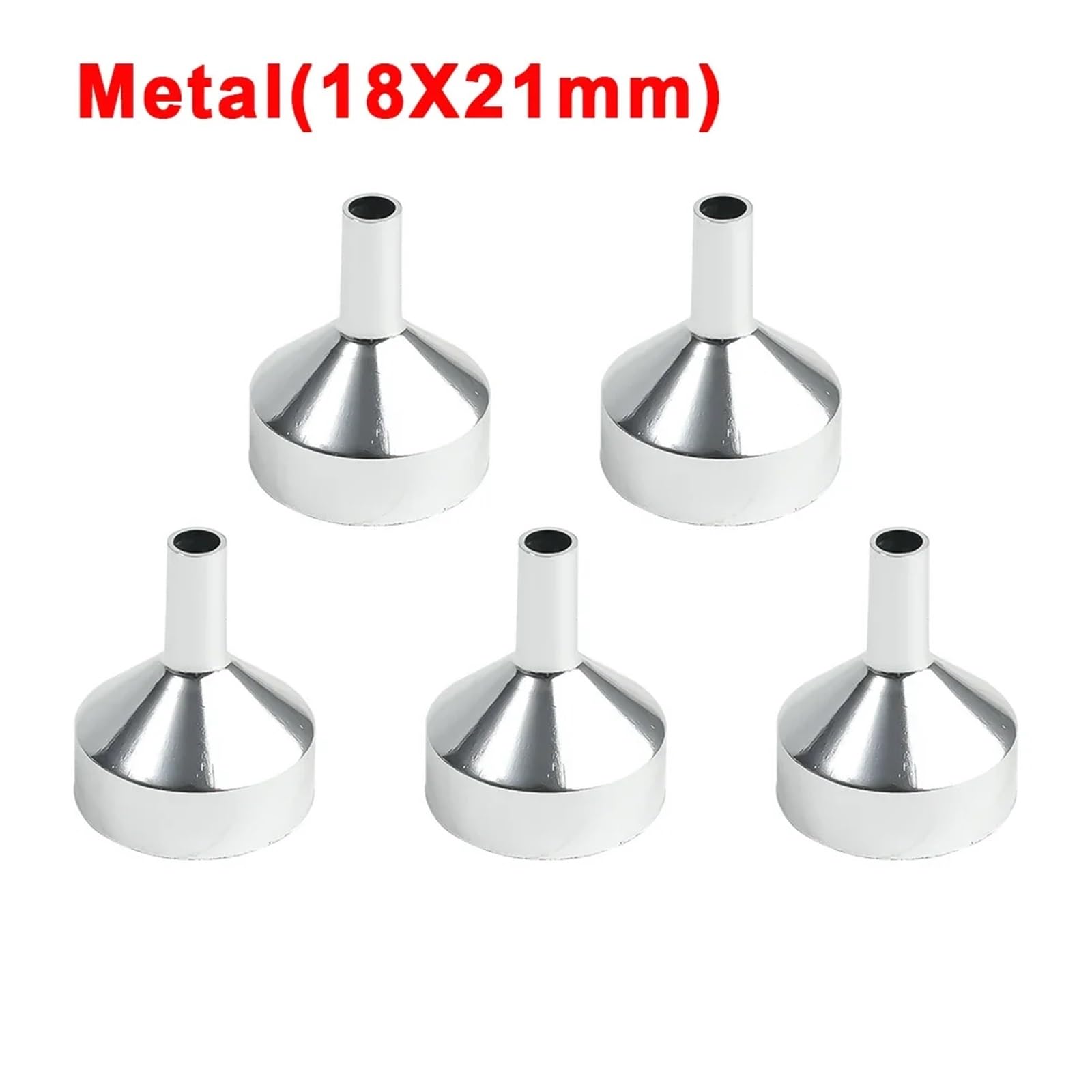 Funnels (hogar y Cocina) 10/1 Piezas Mini funnels de Acero Inoxidable vertido de Aceite líquido Perfume de Perfume biberías de Relleno for Accesorios de Cocina(5Pcs)