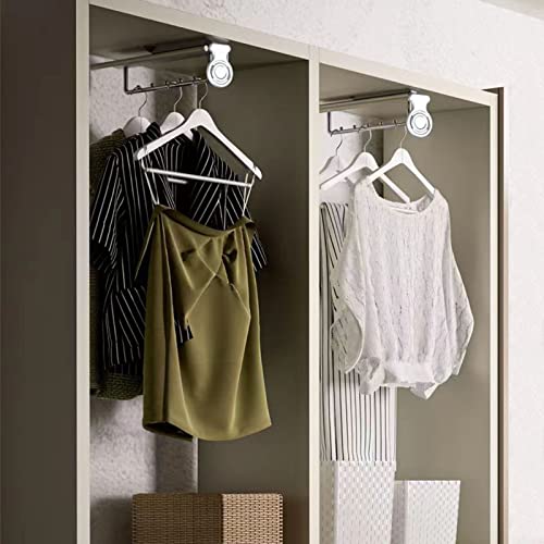Cintre extensible pour vêtements en acier avec suspension robuste