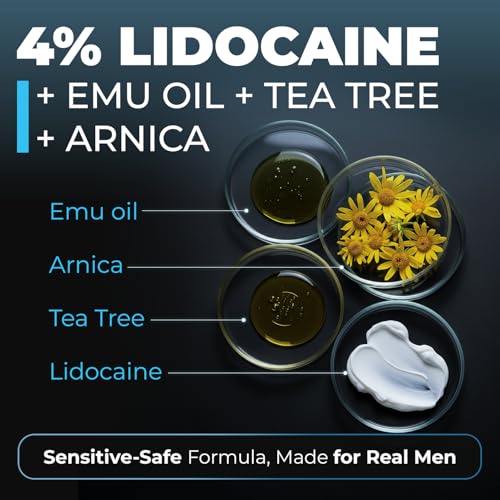 Image of Bravado Labs Premium Delay Cream - Advanced Male Desensitizer Numbing Cream - with 4% Lidocaine - Stay Hard and Last Longer In Bed For Men - Climax Control Prolong Duration Cream - 1 oz (30 mL)