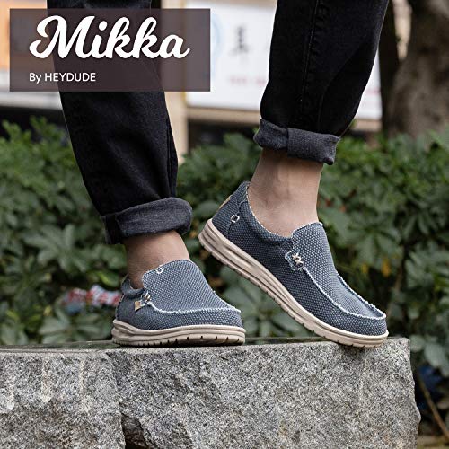 Hey Dude Mikka Braided - Mocassini Uomo - Comfort Leggero - Scarpe Casual da Uomo con Soletta Ergonomica in Memory Foam - Progettato in Italia e California - Image 3
