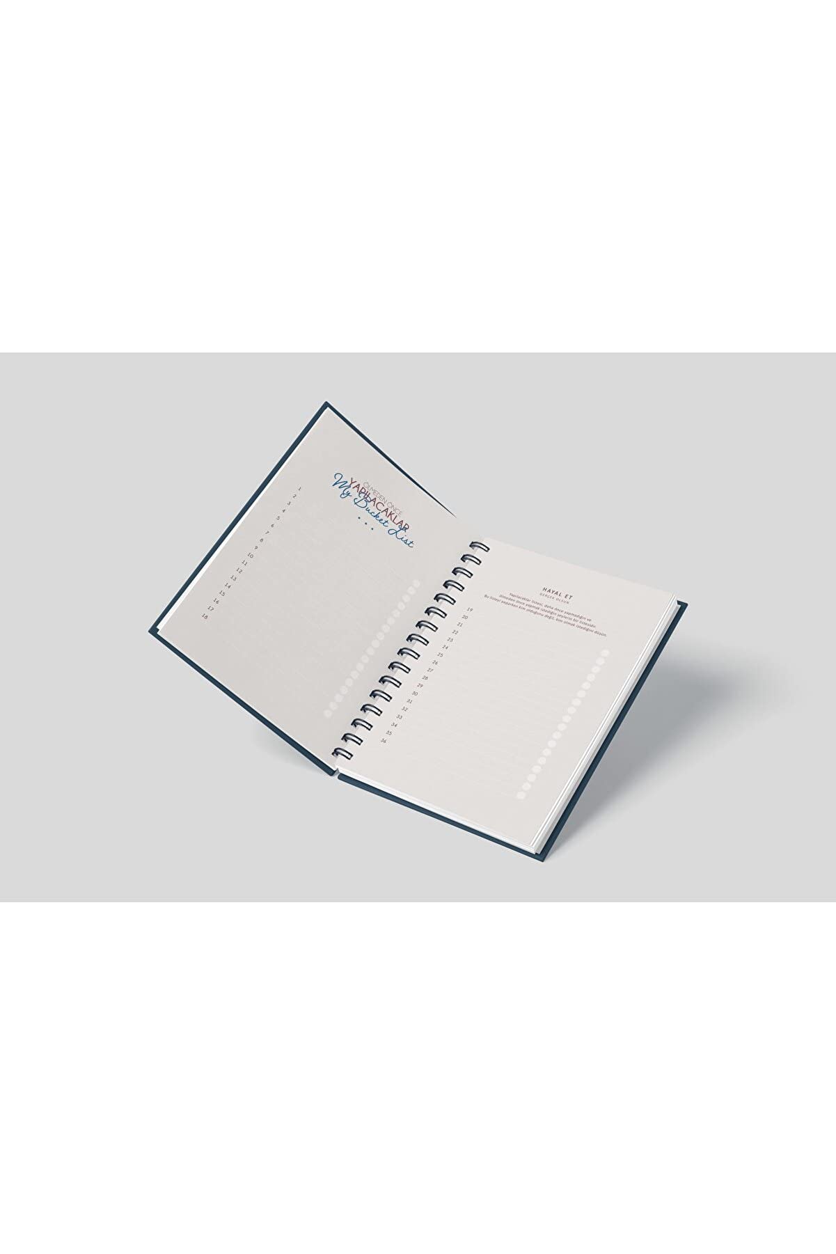 Victoria's Journals Upgrade Mein Heft - terminarz tygodniowy 17 x 24 cm Crimson Brown