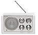 Denver TR-61 Tischradio (AUX, MW, UKW) weiß
