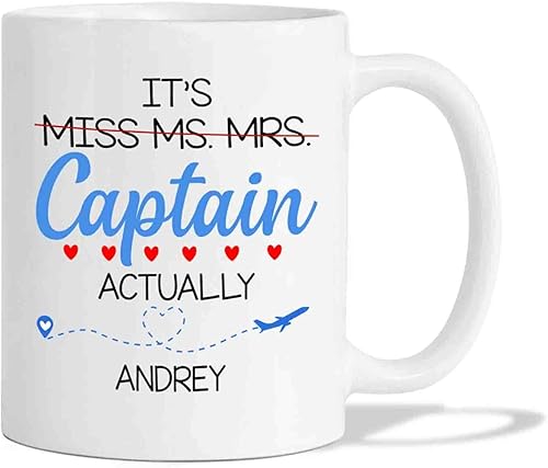 Vista 12 de BigTees Taza de café de piloto personalizada, regalos para piloto, taza de piloto, taza de café de piloto de avión, taza de café personalizada