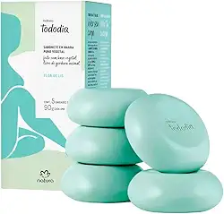 Sabonete Natura Flor de Lis TodoDia Puro Vegetal