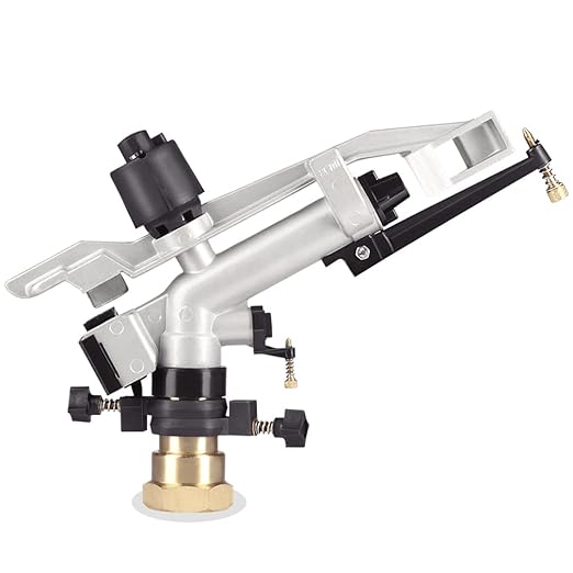 Balwaan Jaldhara Rain Gun 1.25 Inch | Agriculture, Landscaping for Efficient Water Distribution Over Large Areas | Get Free 3 Different Adjustable Nozzles.