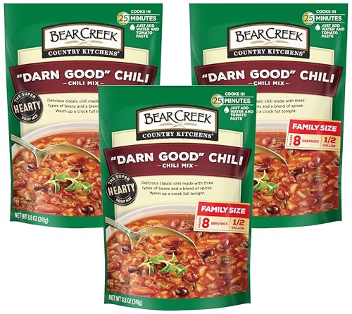 Bear Creek Soup Mix, Darn Good Chili, 8.8 Ounce (Pack of 3)