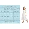 RYIposha-Women-Vintage-Elastic-Square-Neck-Ruffled-Half-Sleeve-Summer-Backless-Beach-Flowy-Maxi-Dresses R.YIposha Women Vintage Elastic Square Neck Ruffled Half Sleeve Summer Backless Beach Flowy Maxi Dresses,8-10,White