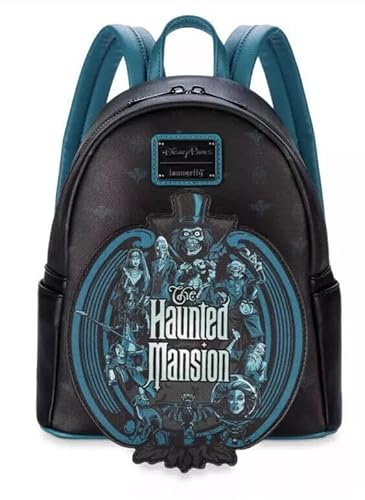 Theme Park Merchandise WDW Dis Parks Lounge LF Haunted Mansion Glow-in-the-Dark Mini Backpack