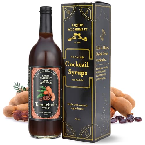 Liquid Alchemist Tamarind Syrup for Cocktails -...