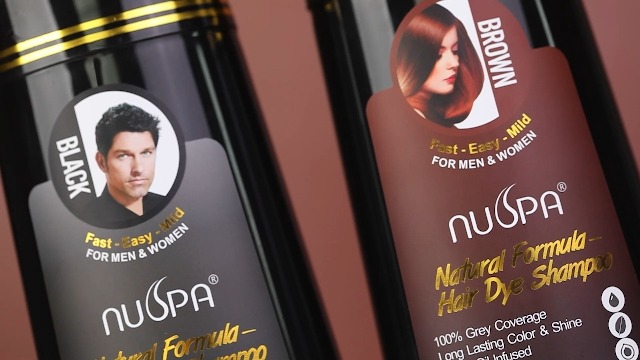 Amazon.com : NUSPA NUSPA Dark Brown Hair Dye Shampoo Herbal