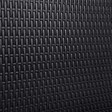 SONGMICS Klapptisch, großer Gartentisch mit Oberfläche aus Polyrattan, klappbarer Campingtisch, Sicherheitsriegel, Terrasse, Koffertisch, Buffettisch 180 x 75 x 74 cm, schwarz GPT02BK - 2