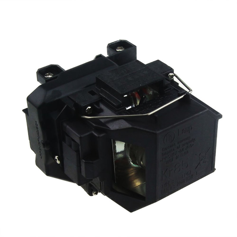 V13H010L67 Lampada per proiettore di ricambio con alloggiamento per ELPLP67 per Epson EB S12 / EB W12 / EX3210 / EX5210 / EX7210 / Powerlite 1221 / Powerlite 1261W / Powrelite X12 / VS315W