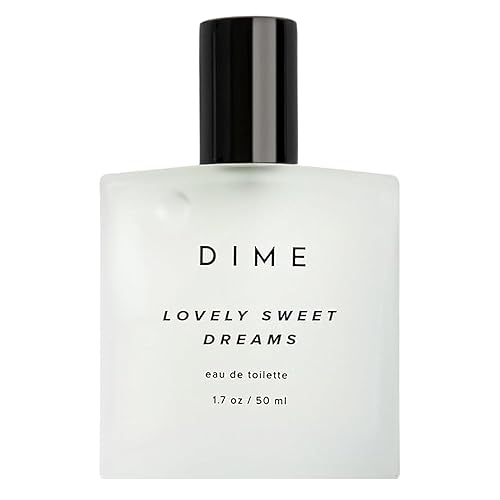 Dime Beauty Perfume Lovely Sweet Dreams, 1.7 oz 1.7 fl oz Aroma cálido de vainilla y floral, hipoalergénico, perfume limpio, Eau de Toilette para
