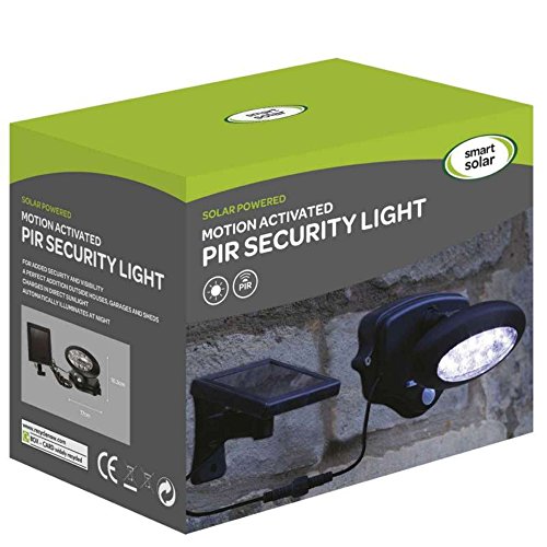 Lampe spot solaire 10 led avec détecteur Cover