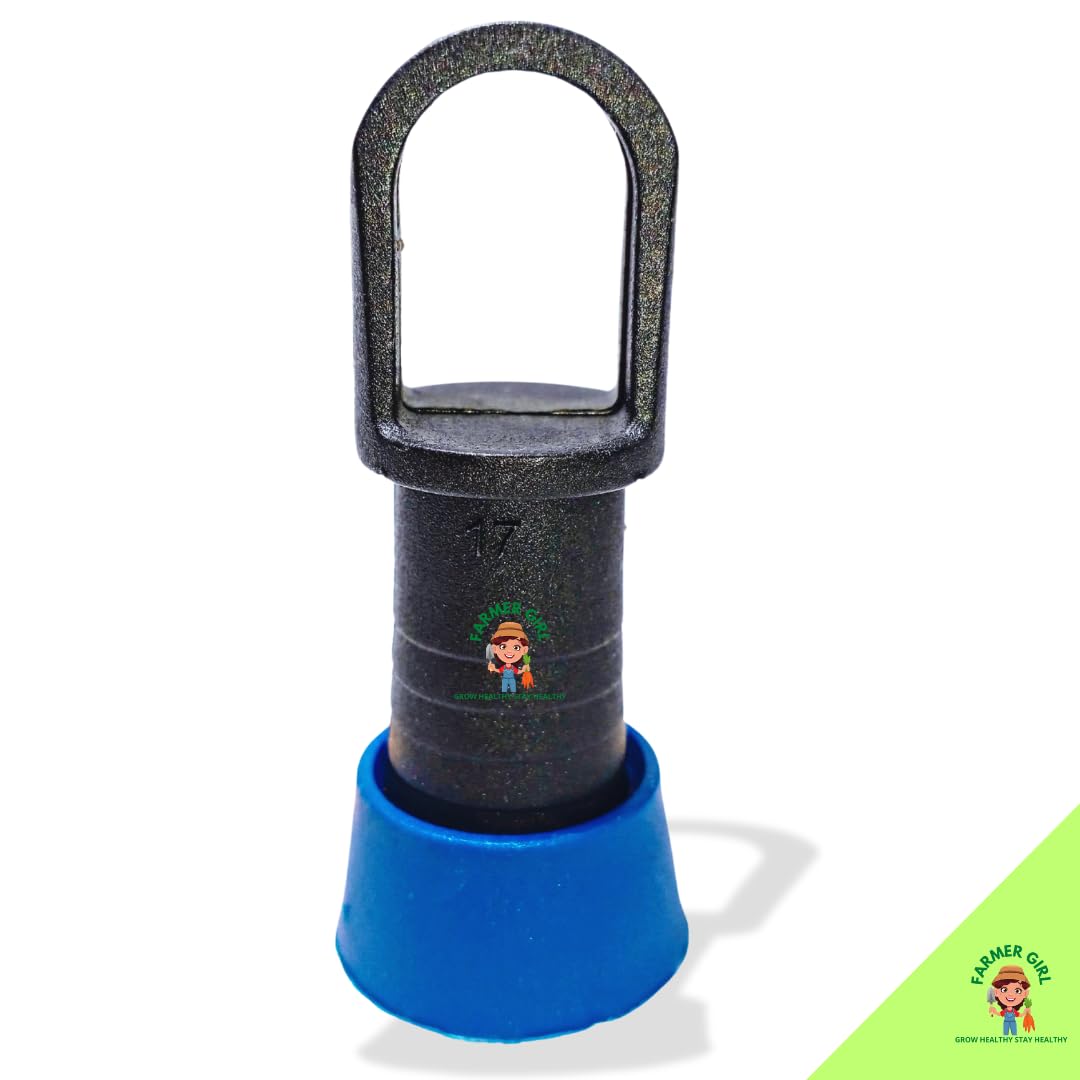 FARMER GIRL - 16mm Flat Inline Drip Irrigation End Cap - Drip Irrigation Pepsi16mm Inline Pipe End Cap (Pack of 50 Pcs) (B0BGDYDFF5) Amazon Price History, Amazon Price Tracker