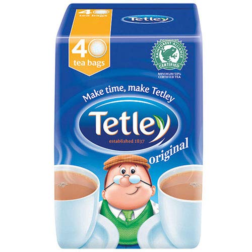 Tetley Original 40 Tea Bags - Pack of 12 x 40