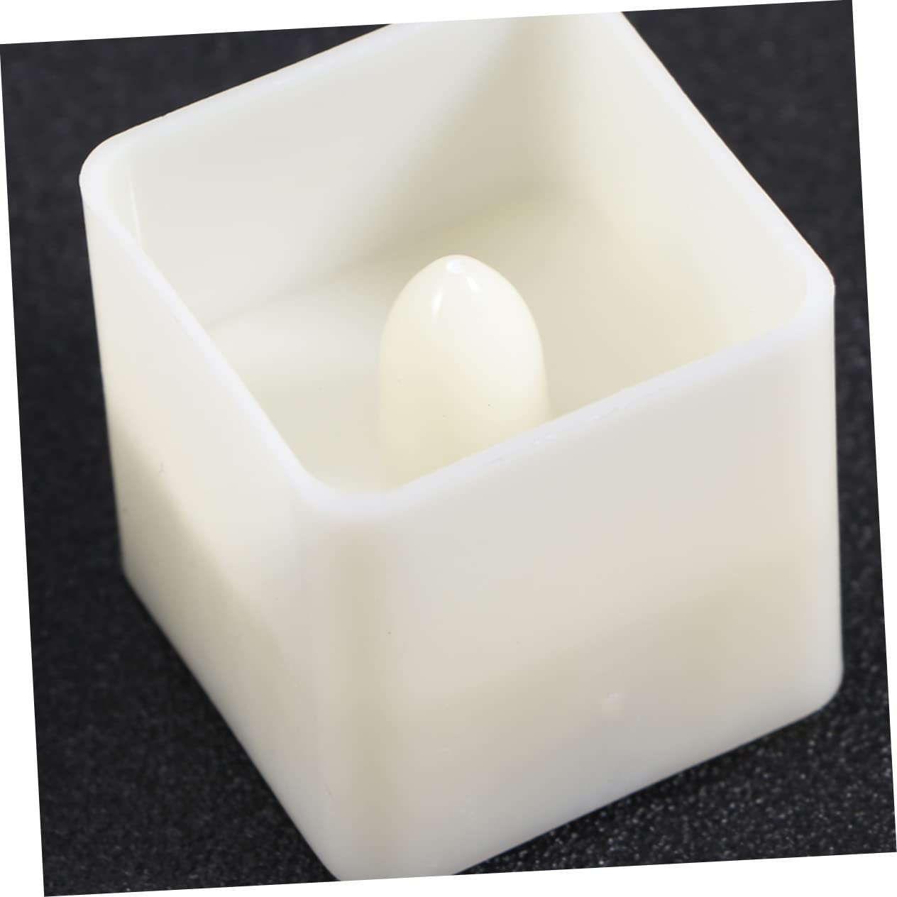 Lot 48 Manchons Bougies Lustre PVC Blanc - Cache-Douilles Anti-Gouttes Effet Cire Véritable, Décoration Élégante