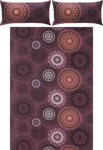Erwin Müller Bettwäsche, Bettgarnitur Flanell - Mandala - mollig warm, temperaturregulierend… – Ansicht 1