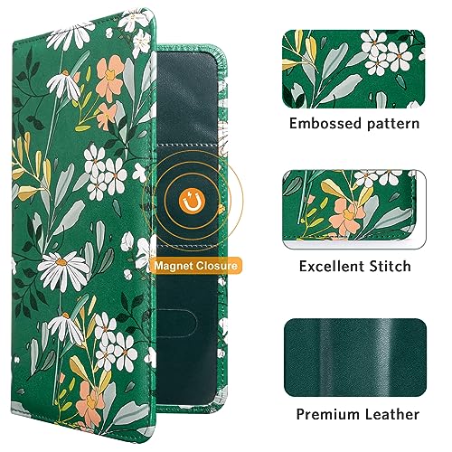 Image of CoBak Car Registration and Insurance Holder | Vehicle Glove Box Organizer, Auto Truck Compartment Document Case with Magnetic Closure for Insurance & Driver License