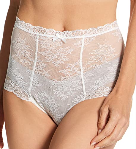 Aubade Damen Danse des Sens hoher Taille Slip, Weiß (Opal), Medium Cover