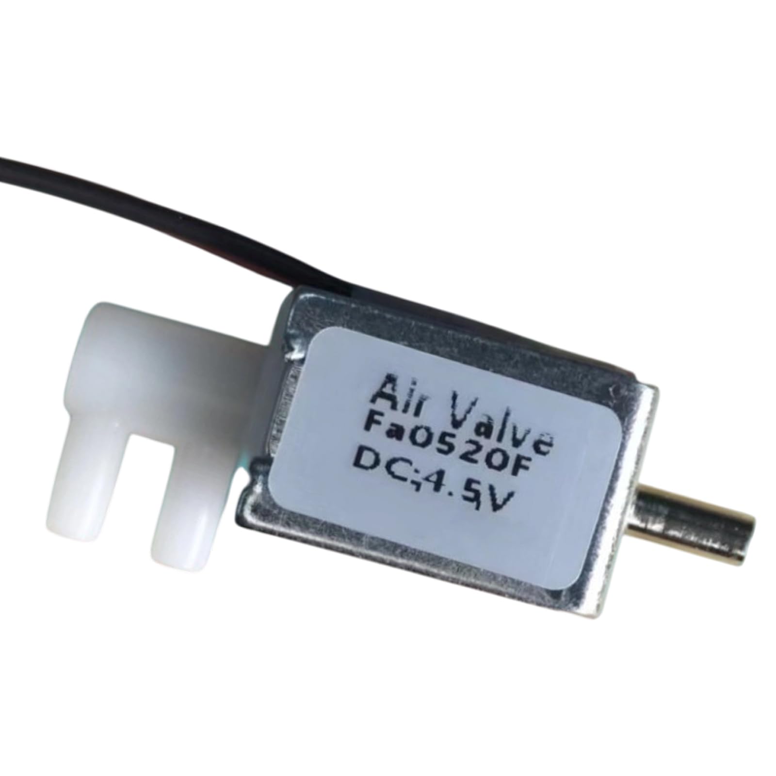 Zbiianxer Dc4.5v Fa0520f 2 Position 3 Way Air Solenoid Valves Light Weight Pressure Relief Solenoid For Automation Equipment Two Position Three Way