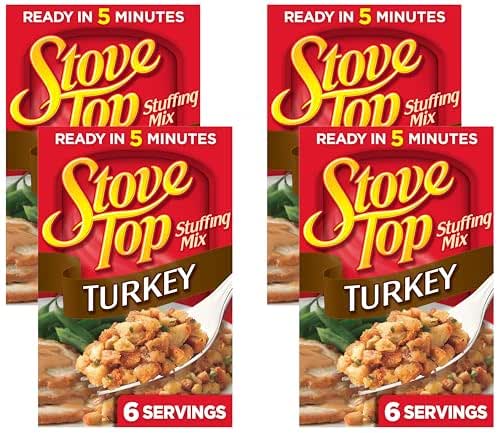 Stove Top Stuffing Mix, 1 Box, for Dinner Sides and
