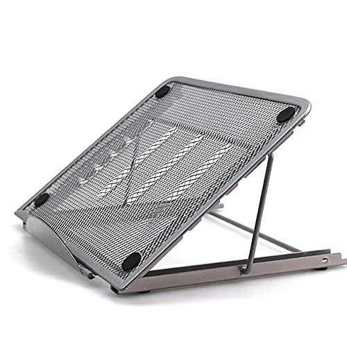 Portable Folding Cooling Mesh Bracket Desktop Office Tablet Pad Reading Stand Laptop Stand Non Slip Holder Mount Support
