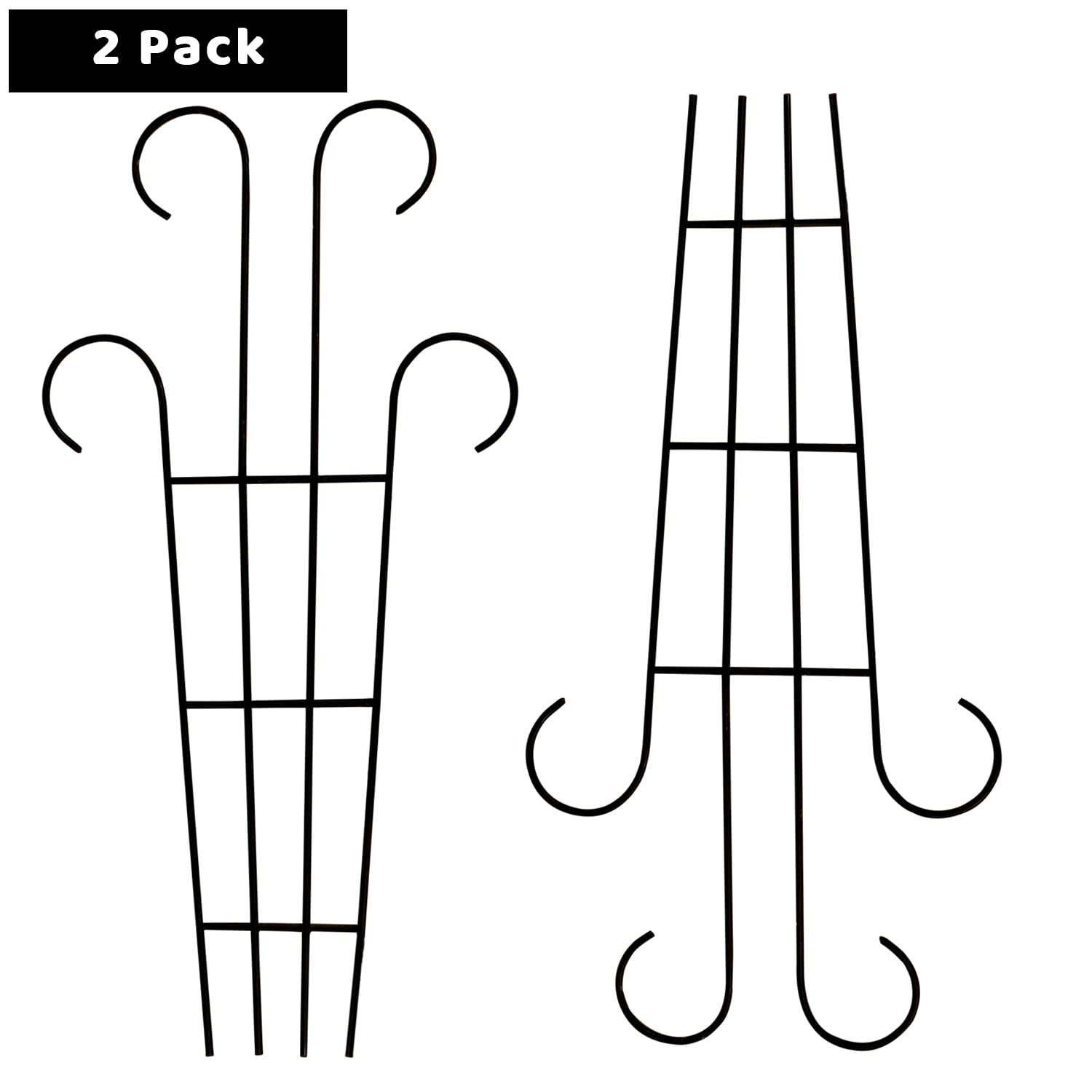 EASY HOME Garden Plant Trellis Support Stand, Garden Trellis for Outdoor or Indoor Plants for Home, Office and Garden Balcony Living Room Décor (Pack of 2) (B09DPLLXW5) Amazon Price History, Amazon Price Tracker