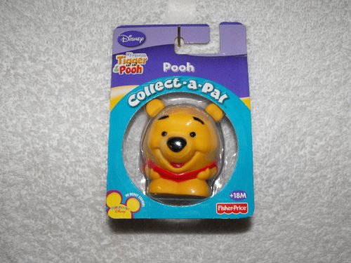 Figurine Pooh Fisher Price Collect A Pal Mini Statuette Winnie pour Enfant