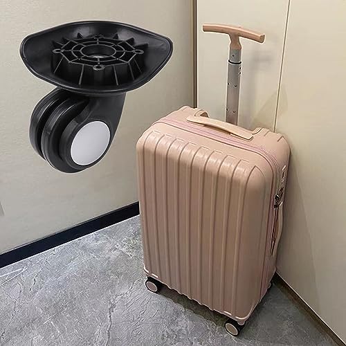 Universal Swivel Wheel Left Suitcase Wheel (1L) 115W Series W003 Wheel Replacement Black3