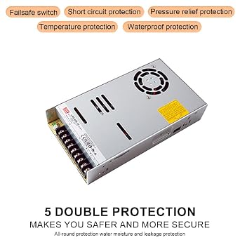 LRS-600-12 600W 12V 50A AC-DC Switching Power Supply - Designed for Industrial Automation and Mechanical Equipment