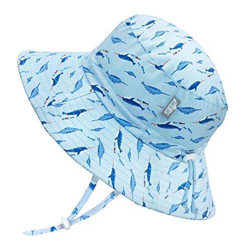 Image of JAN & JUL Grow-with-Me Cotton Bucket Sun-Hat for Baby and Kids