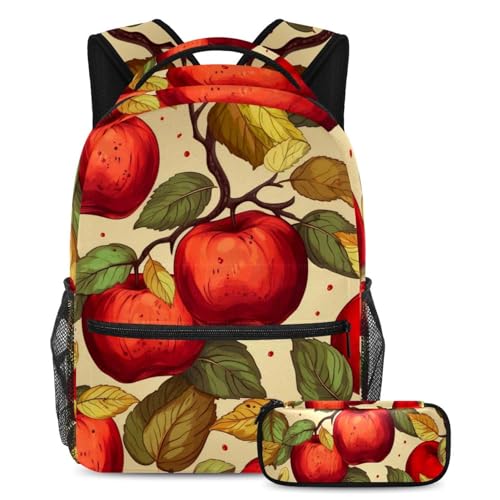 Sac à dos de Thanksgiving avec trousse pour les voyages, sorties et cours des filles et garçons