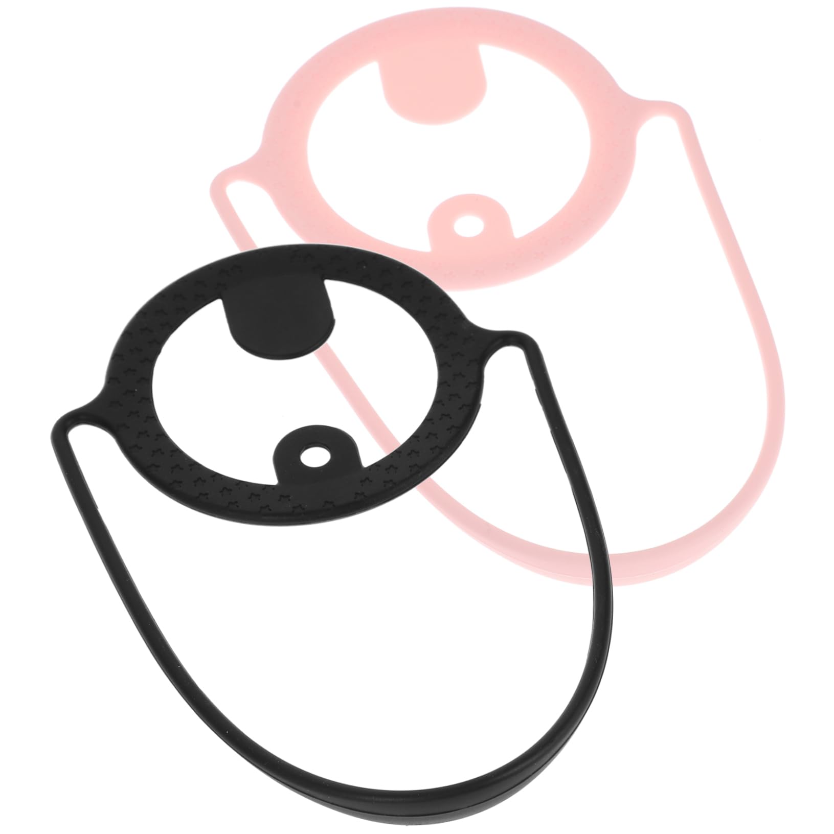 Yardenfun 2Pcs Hand Held Cup Sleeves Creative Beverage Carry Straps for Milk Tea and Water Cups for Outdoor Use and