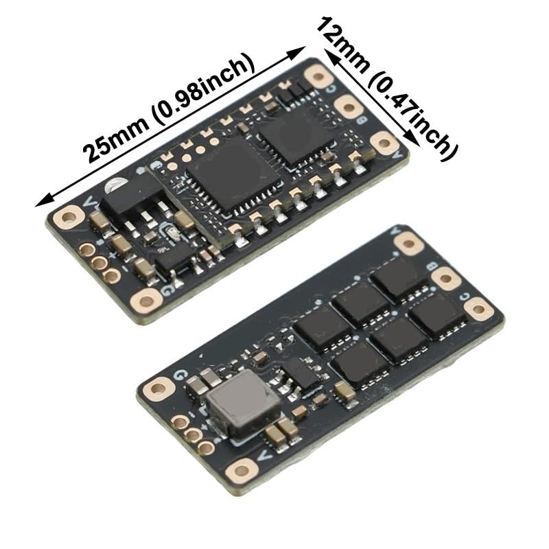 1Ud ESC AM32 AT32 30A‑65A 2‑4S‑2‑6S con BEC PWM Dshot Seno