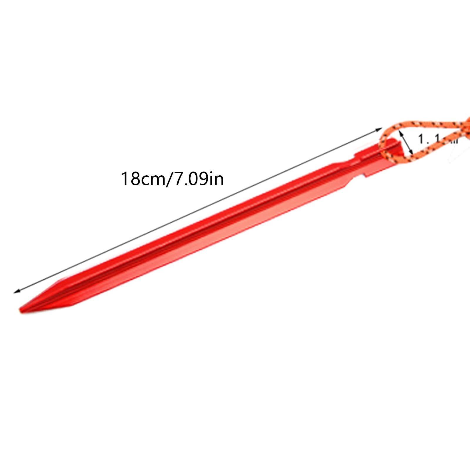 Wyposażenie kempingowe, akcesoria kempingowe, aluminiowe śledzie namiotowe i śledzie, młotek i nylonowa linka napinająca i ściągacz ułatwiający kemping
