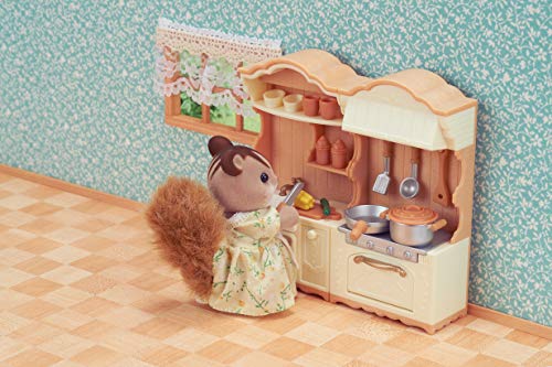 Sylvanian Families 5341 Landhaus Küche mit Kühlschrank - Puppenhaus Einrichtung Möbel – Bild 8