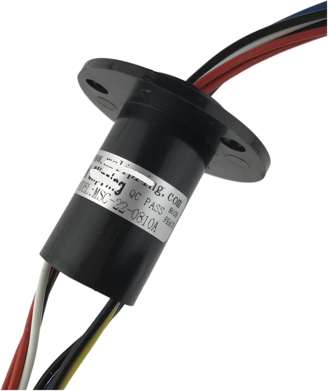 22mm Diameter 10A 2/3/4/6/8 Channel Rotary Table Slip Ring Collector Ring Slip Ring Rotary Joint(3 Channel 10A (22mm))
