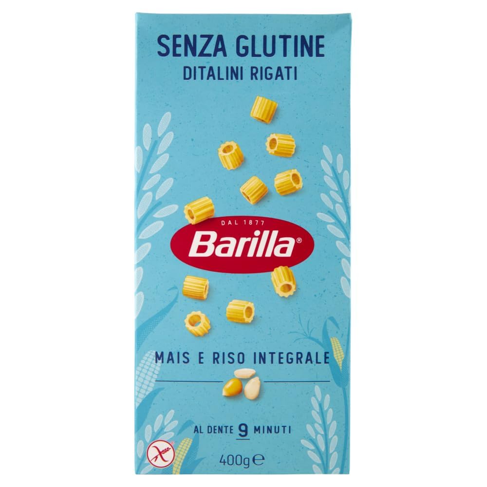 Italian Gourmet Bundle Pasta Glutenfrei 20x 400g + Italian Gourmet Polpa, glutenfreie italienische Pasta aus Mais & Reis, gemischtes Nudelpaket, Penne, Fusilli, Tortiglioni, Ditalini Rigati, Spaghetti