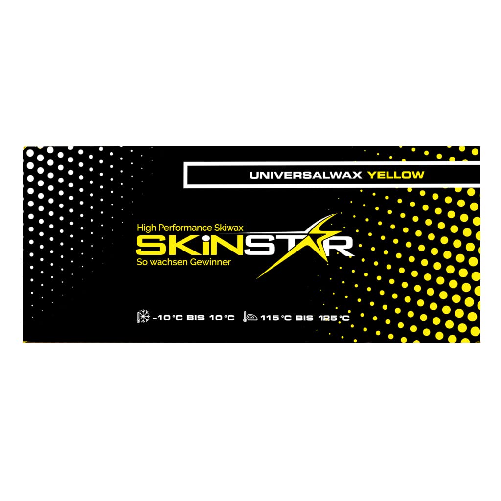 SkinStar Universale Cera Giallo Sci Cera Barwax Stangenwax 10x250 G - Officina