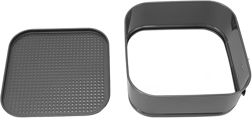 Miniatura 9 de CHICIRIS Sartenes para hornear molde para tartas molde para tartas Springform Quadrate evita que se pegue con parte inferior extraíble a prueba de