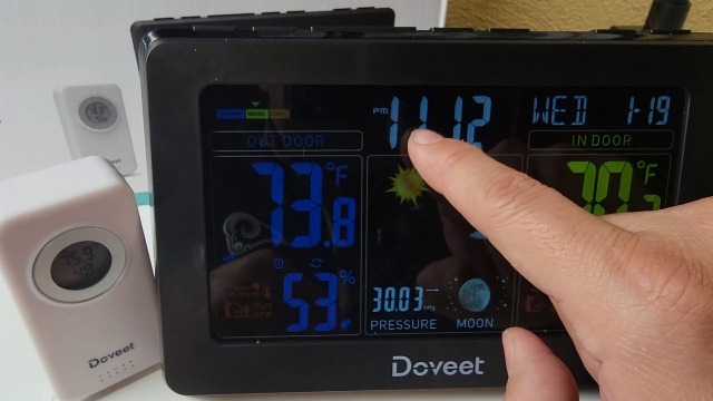 Watch Weather Station Wireless Indoor Outdoor on Amazon Live