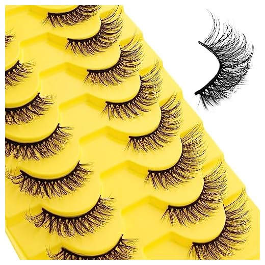 Pestañas Postizas 10 Parejas - 6D Pestañas Postizas Naturales 3/4 Pestañas Cortas Pestañas Profesionales Reutilizables (ZL35)