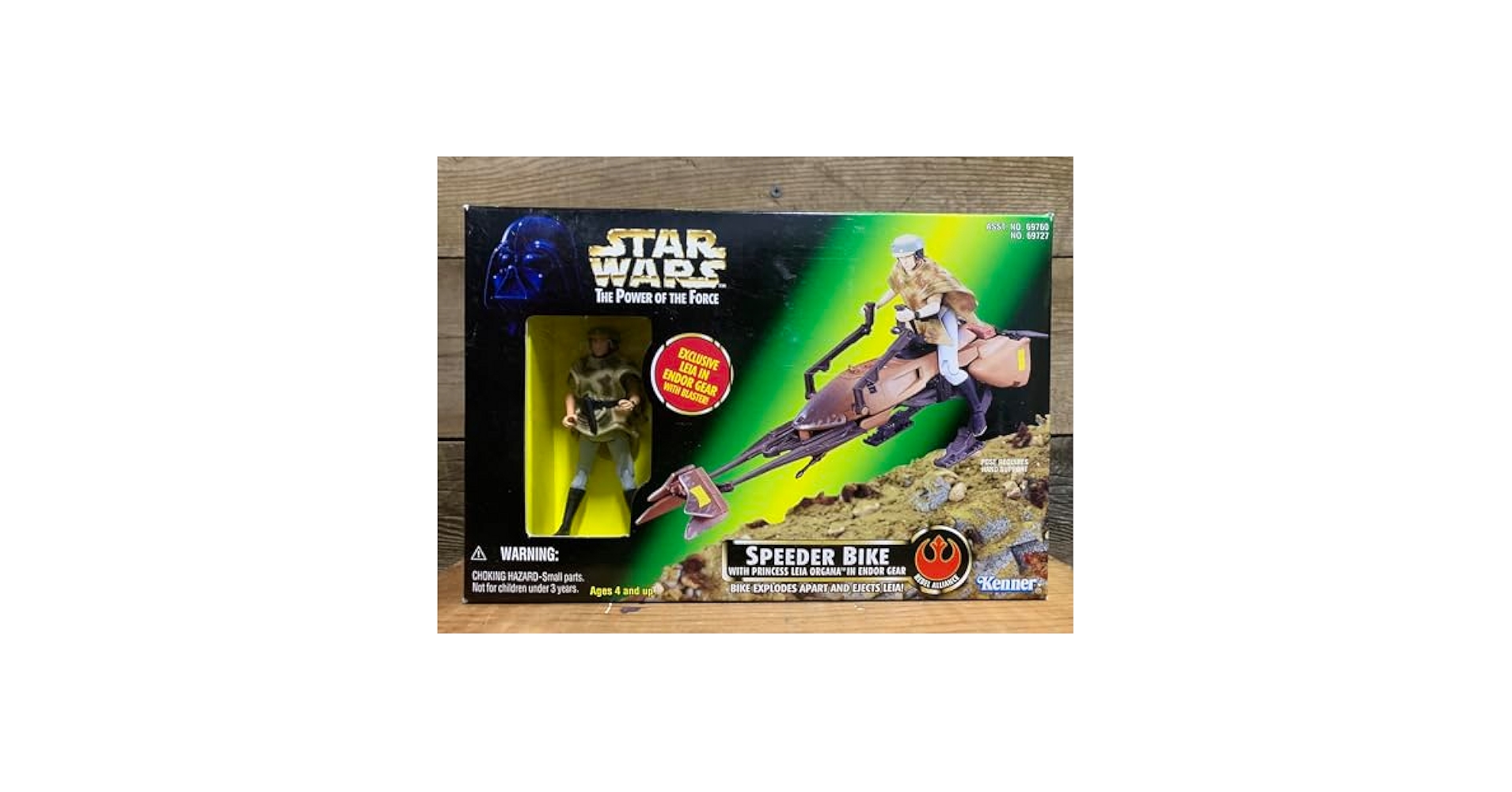 Amazon.com: Star Wars - Power of the Force - Speeder Bike