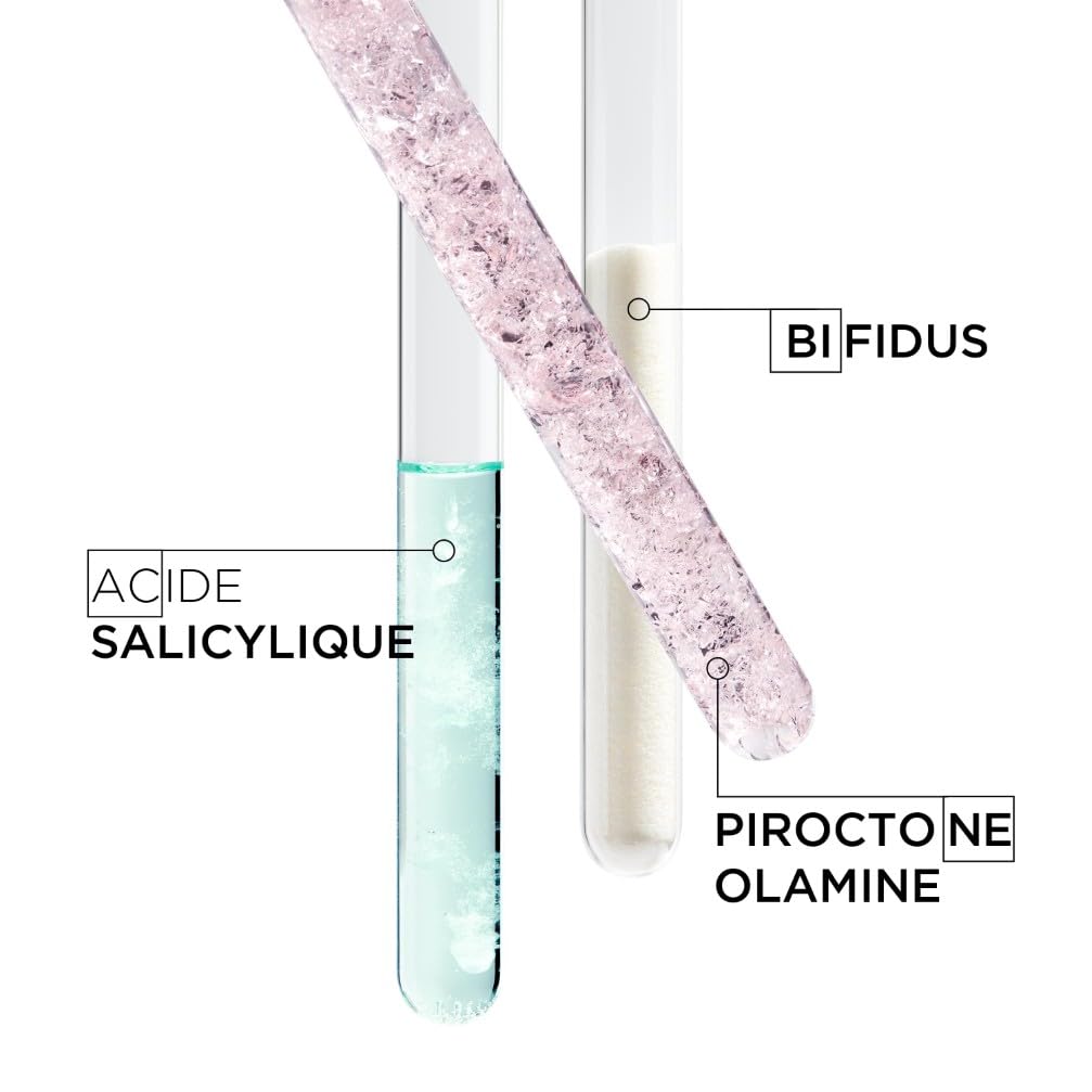 KERASTASE Symbiose - Bain Crème Pureté - Shampoing Antipelliculaire - Effet Prouvé Jusqu'à 7 Semaines Après Utilisation - À l'Acide Salicylique - Sans Silicone - Cuir Chevelu Gras & Sensible - 250 ml